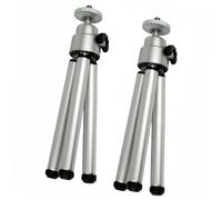 Ipetboom Bastone per Selfie Treppiede in Lega di Alluminio Portatile Supporto Flessibile per Smartphone Compatibile Set da 2 Pezzi per Viaggi e Fotografia Stabile