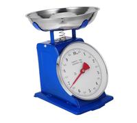 Ipetboom Bilancia Meccanica da Cucina Vintage con Vassoio Acciaio Inox Rimovibile Misurazione Precisa Senza Batterie Perfetta per Preparazioni di Cottura e Decorazione Retro
