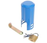 Ipetboom Blocco Rubinetto Esterno con Coprirubinetto Meccanismo di Blocco Antifurto per Rubinetto con Design a Grande Apertura Copertura Protettiva per Valvole e Tubo Dell’Acqua