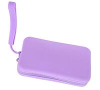 Ipetboom Borsa da Viaggio in Silicone Rettangolare e Compatta, Astuccio Portacosmetici Piccolo e Portatile per Trucco e Documenti