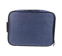 Ipetboom Borsa Portadocumenti Portatile Manico, Grande Capacità Antivento Serratura a Tre Strati, Borsa Per Certificati e Fascicoli Per Uso Domestico e Scolastico