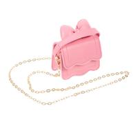 Ipetboom Borsa Tracolla Design Delicato e Facile da Portare Fiocco in Pu Rosa per Bambina per Quotidiano e Spiaggia