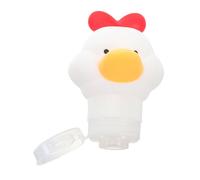 Ipetboom Bottiglie Da Viaggio Cartoon Anatra Contenitori Squeeze Impermeabili Per Shampoo Gel Doccia e Detergente Viso Perfetti Per Viaggi e Palestra