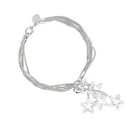 Ipetboom Bracciale Cinque Fili Ispiratrice Bracciale Stellare Accessorio Per Amici Indossabile in Versatile