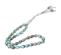 Ipetboom Bracciale Islam Perline Da Preghiera a Catena Leggera e Resistente, Braccialetto Religioso Unisex Per Culto e Meditazione, Gioielli Musulmani Per Uomo e Donna