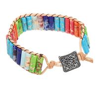 Ipetboom Bracciale Pietre Naturali Stile Boho Accessorio Da Polso Alla Moda Per Donna Bracciale Di Pietra Decorativo e Confortevole Da Abbinare Vestiti e Gonne