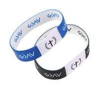 Ipetboom Braccialetti Elastici con Versetti della Bibbia 2 Pezzi Bracciale Decorativo Religioso Portatile per Uomo e Donna Set Regalo Spirituale per Viaggi Preghiera e Eventi Religiosi