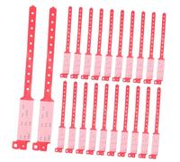 Ipetboom Braccialetti Identificativi Ospedalieri, 100 Pezzi, Impermeabili e Confortevoli, per Gestione Pazienti Adulti in Ricovero e Pronto Soccorso