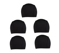 Ipetboom Cappellino Da Uomo E Da Donna Confezione Da 5 Cappelli Elasticizzati Per Parrucche Berretto Morbido E Confortevole Per Fissare La Parrucca Accessori Per Lo Styling Dei