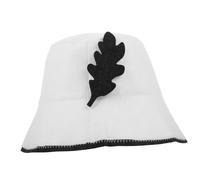 Ipetboom Cappello Sauna Feltro Assorbente Per Sauna e Bagno Elegante e Confortevole Adatto Donne e Uomini Per Esperienze Di Relax Prolungate e Condivisione Con Amici