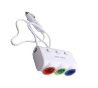 Ipetboom Caricabatteria da Auto Doppia Porta USB 3.1a, Adattatore Spina Accendisigari Interruttore Indipendente, Design Compatto Multifunzionale per Ricarica Rapida Dispositivi in Auto