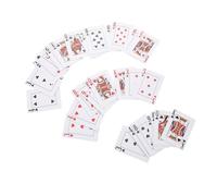 Ipetboom Carte da Gioco Braille Grandi per Ipovedenti e Non Vedenti Portatile con Segni Tattili per Adulti e Supporto per Giochi Familiari e Assistenza Visiva