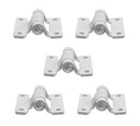 Ipetboom Cerniere per Porte Cargo in Acciaio Inox 5 Pezzi Cerniere Pesanti per Cassone Ribaltabile Camion e Rimorchio Resistenti alle Intemperie per Uso Industriale