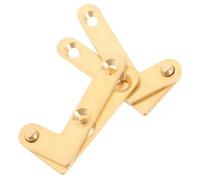 Ipetboom Cerniere per Porte Pivotanti Nascoste in Rame Cerniera ad Albero su e Giù per Porte in Legno Vetro e Metallo Ferramenta Nascosta Silenziosa per Mobili Set da 4 Pezzi per Uso