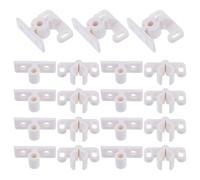 Ipetboom Chiusure a Sfera per di Armadietti in Plastica Set da 12 Chiusure a Tensione per Mobili Accessori per Armadi e Protezione per Domestico