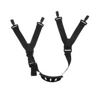 Ipetboom Cinturino Elastico per Mento Casco di Sicurezza Fibbia Protettiva Regolabile in Nylon e Gomma per Casco Motociclette Bici Elettriche Uso Lavoro Forestale Industriale