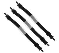 Ipetboom Cinturino per Mento Regolabile per Casco Rigido 3 Pezzi Protezione Elastica Sottogola in Poliestere e Gomma Adatto per Caschi di Sicurezza da Lavoro e Uso Outdoor