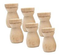 Ipetboom Ciondolo Diffusore Di Profumo in Legno Per Auto Set Da 6 Pezzi Design e Compatto Diffusore Di Essenziali Per Decorazioni Da Te