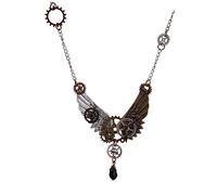 Ipetboom Ciondolo Steam Gear Vintage Collana Creativa Accessori Per Eleganti Per