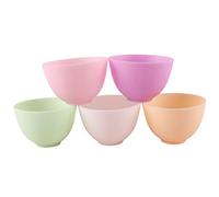 Ipetboom Ciotole Spa Per Trattamenti Per Il Ciotola Di Miscelazione in Silicone Ciotole Per Estetista Ciotola Per in Silicone Spatola Facciale Bianca