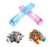 Ipetboom Clip per Documenti Riutilizzabile in Plastico e Metallo, Design Compatto e Portatile per Organizzazione Veloce di Fogli e Testi a Scuola e Ufficio