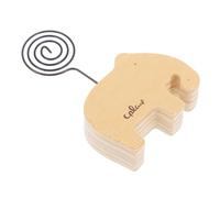 Ipetboom Clip Porta-memo in Legno Forma di Animale per Tavolo Espositore per Biglietti e Foto Clip per Promemoria Multifunzionale da Scrivania