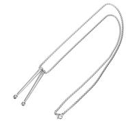 Ipetboom Collana Bacchette Punk in Acciaio Inossidabile per Uomo e Donna Gioielli Drumsticks Catena Lunga Strumento Batteria Regalo Originale per Batteristi