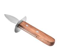 Ipetboom Coltello Resistente per le Ostriche in Inossidabile Manico in Legno e Funzionale Strumento Professionale per