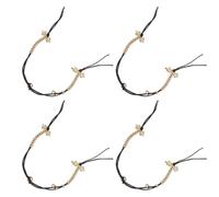 Ipetboom Contatore di Perline Buddista in Ottone Resistente da Dito Set 2 Pezzi Portatile per Preghiera Meditazione e Canto Accessorio Fai da Te per Donne e Uomini