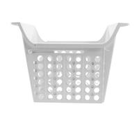 Ipetboom Contenitore Espandibile per Congelatore con Sospensione Cestino Plastica con Drenaggio Organizer per Scaffali Frigorifero e Freezer Adatto Spazi
