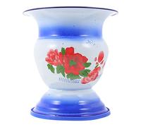 Ipetboom Contenitore per Raccolta Urina in Ferro Retrò, Sputacchiera Smaltata Resistente, Set Casa Recipienti Pratici per Camera e Domestico