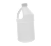 Ipetboom Contenitore Plastica Bianco con Ergonomico Riutilizzabile Antisgocciolamento per Shampoo e Bevande Serbatoio Resistente Uso