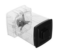 Ipetboom Contenitore Plastica Trasparente 600 Ml per Uso Commerciale, Tazza Shaker per Latte di Soia e Succhi, Ricambio per Spremiagrumi e Robot da Cucina, Resistente e Riutilizzabile