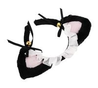 Ipetboom Coperino Lolita Con La Fascia A Orecchio Gatto Realistica Di Bowknot Per Costumi Di Cameriera Accessori Per Per La Testa Del Cosplay Carini Per Ragazze