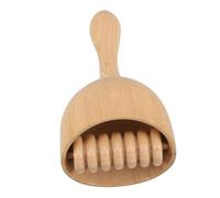 Ipetboom Coppetta Svedese Legno Con Integrato Strumento Per Massaggi Manuale Terapia Linfatica e Relax Muscolare Per Autotrattamento e Alleviamento Della Tensione