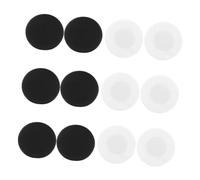 Ipetboom Copri Diaframmi Per Dottore 12 Pezzi Copricapo Di Ricambio in Silicone Lavabile Facile Nero