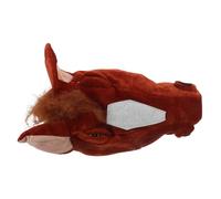 Ipetboom Copricapo da Cavallo in Peluche Marrone per Festa e Cosplay 2026, Maschera Animale per Adulti, Accessorio per Costume e Photo Booth a Tema Equestre
