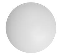 Ipetboom Coprilampada Rotondo per Lampada da Soffitto Paralume Plastica Bianco 245 CM Copertura Plafoniera Soffitto per Camera da Letto Diffusore Luce Morbida Ricambio Facile da