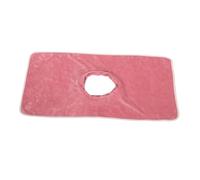 Ipetboom Coprilettino Con Foro Per Viso in Morbido Rosa Per Centri Estetici Copri Testata Letto Professionale Per Trattamenti e Spa