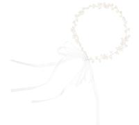 Ipetboom Coprina Sposa Vite Perle Corona per Capelli da Sposa Accessori per Capelli per Matrimonio Fascia per Design Forma di Fiore