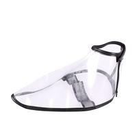 Ipetboom Copriscarpe da Parrucchiere e Copriscarpe da Barbiere Trasparenti, Taglia S (37-39), Protezione Anticaduta Chioma per Saloni, Facili da Indossare per Professionisti del Settore