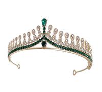 Ipetboom Corona da Sposa Strass Accessorio per Capelli da Donna e Ragazza per Matrimonio e Feste Copricapo Elegante e Decorativo come Regalo per Sposa Moglie o Madre Design Leggero
