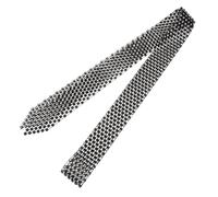 Ipetboom Cravatta Donna con Decorazioni Scintillanti Accessorio Elegante per Ballo e Eventi Formali Design Resistente e Versatile Nero con Cristalli per Danza e Abbigliamento