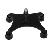 Ipetboom Crutches Accessory Quad Cane Tip Replacement Adjustable Antislip Lightweight Foot Pad for Enhanced Stability and Balance Any