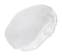Ipetboom cuffia da doccia cuffie doccia cuffie per doccia berretto shower cap elementi essenziali per la doccia per le donne cuffia per da doccia fibra superfine bianca