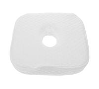 Ipetboom Cuscino per Piercing Orecchie in Memory Foam con Foro Ergonomico Protezione per Lobi Forati per Chi Dorme di Lato Igienico e Facile da Pulire Uso Domestico e Professionale