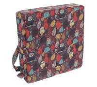 Ipetboom Cuscino Rialzo per Seggiolone Staccabile e Lavabile Cuscino per Sedia Comfort Adatto per Anni Design con Cinghie e Fodera per Compleanni