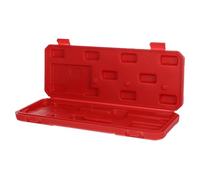 Ipetboom Custodia Portatile per Calibro a Corsoio 0-200 MM in Plastica Resistente Protezione Antiurto e Design Soffiato Rosso Brillante per Trasporto e Stoccaggio Strumenti di Misura