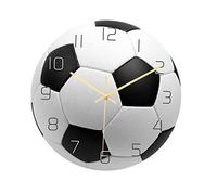 Ipetboom da Parete Calcio Silenzioso Design Acrilico Moderno con Grandi per Camera Studio Facile da Installare e Resistente