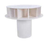 Ipetboom Deviatore Sifone per Acqua Piovana in PVC Imbuto Sifone per Grondaia Autopulente Connettore per Scarico Tetto Drenaggio Efficiente per Uso Domestico e Giardinaggio